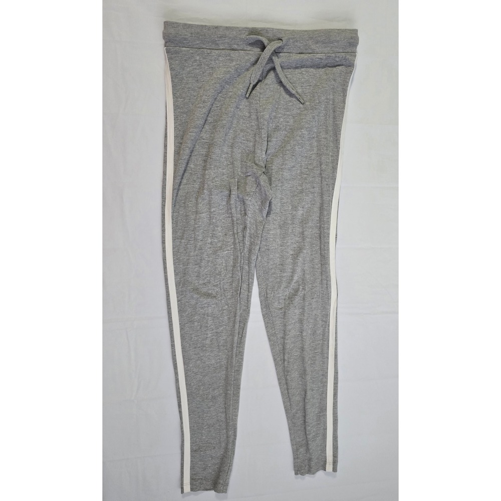 Primark Cares Womens Gray Side Stripe Jogger Sweatpants Size S Drawstring Waist - Picture 2 of 13